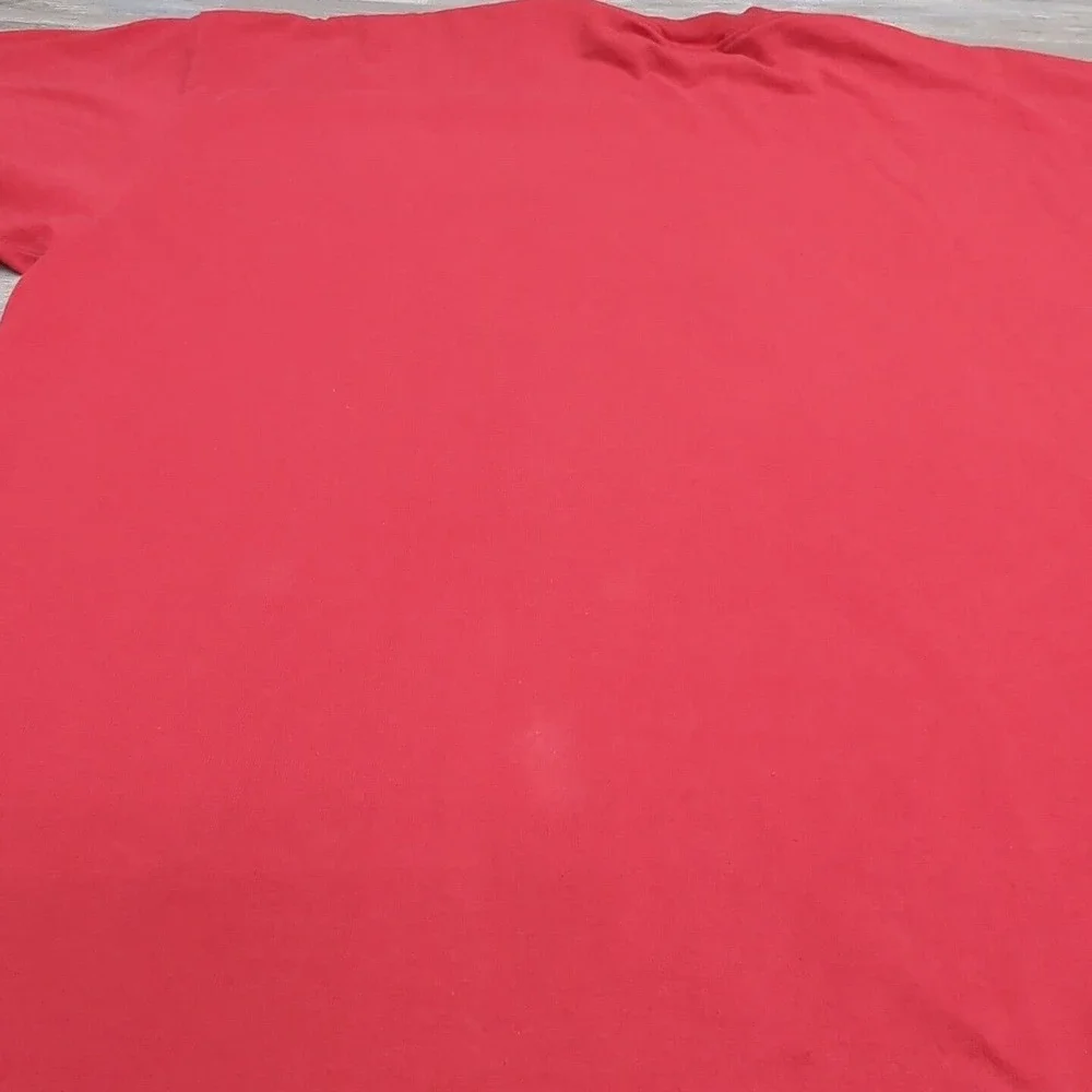 Vintage Single Stitch Disney Mickey Mouse Shirt Size XL Red Made in USA - Picture 9 of 9